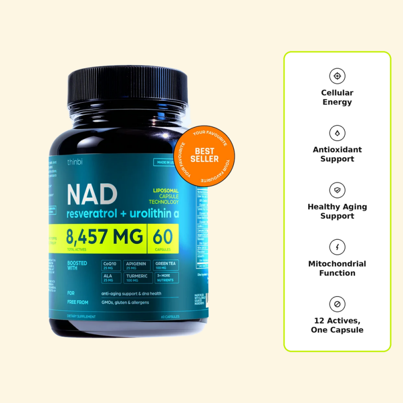 NAD+ Capsules To Support Cellular Energy And Healthy Aging
