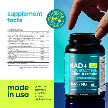 NAD+ Capsules To Support Cellular Energy And Healthy Aging